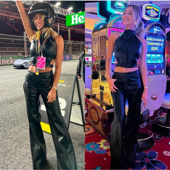 KHY Faux Leather Pants - Picture 4 of 13